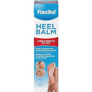 Flexitol Heel Balm, Rich Moisturizing & Exfoliating Foot Cream, Original Version, 4 Oz | Amazon (US)