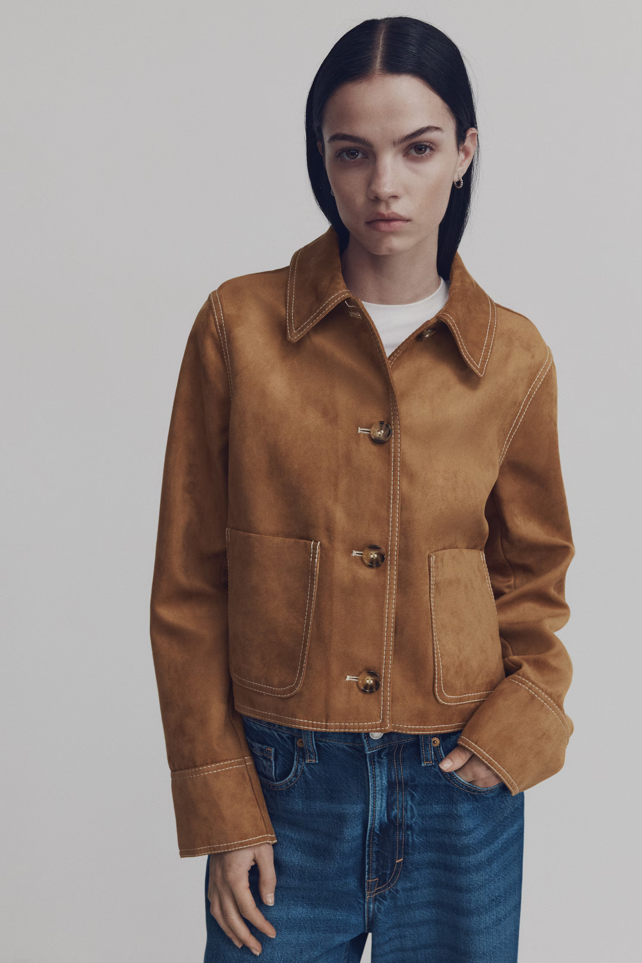 Jacket with Collar | H&M (US + CA)