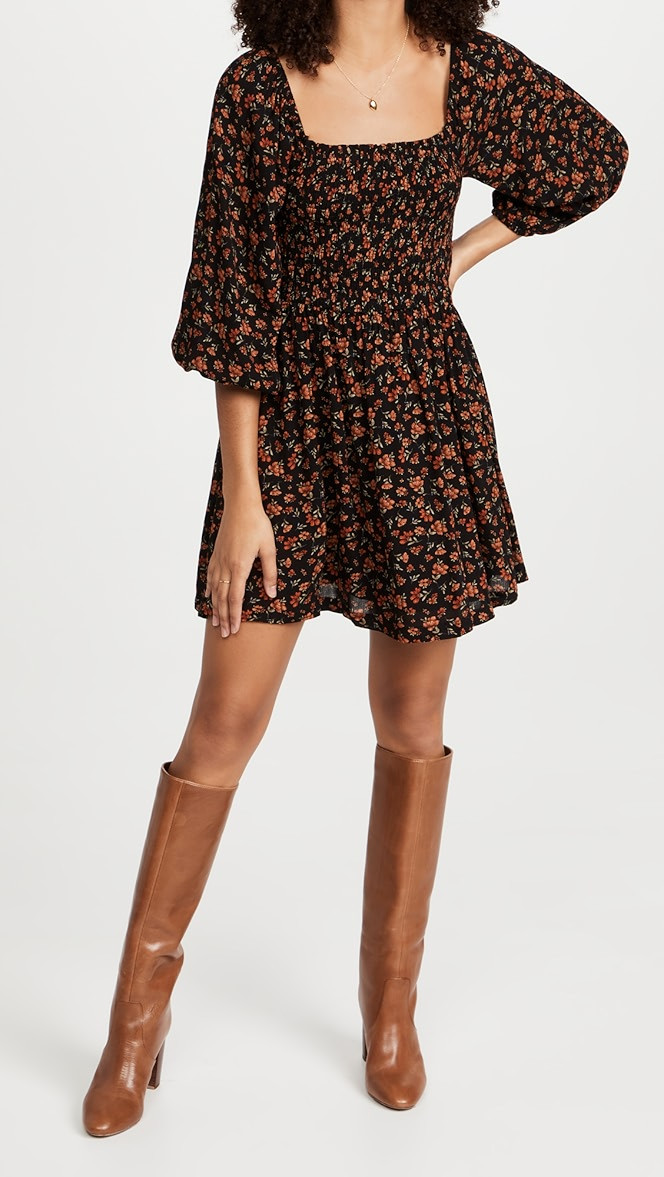 Lost + Wander Orange Party Mini Dress | SHOPBOP | Shopbop