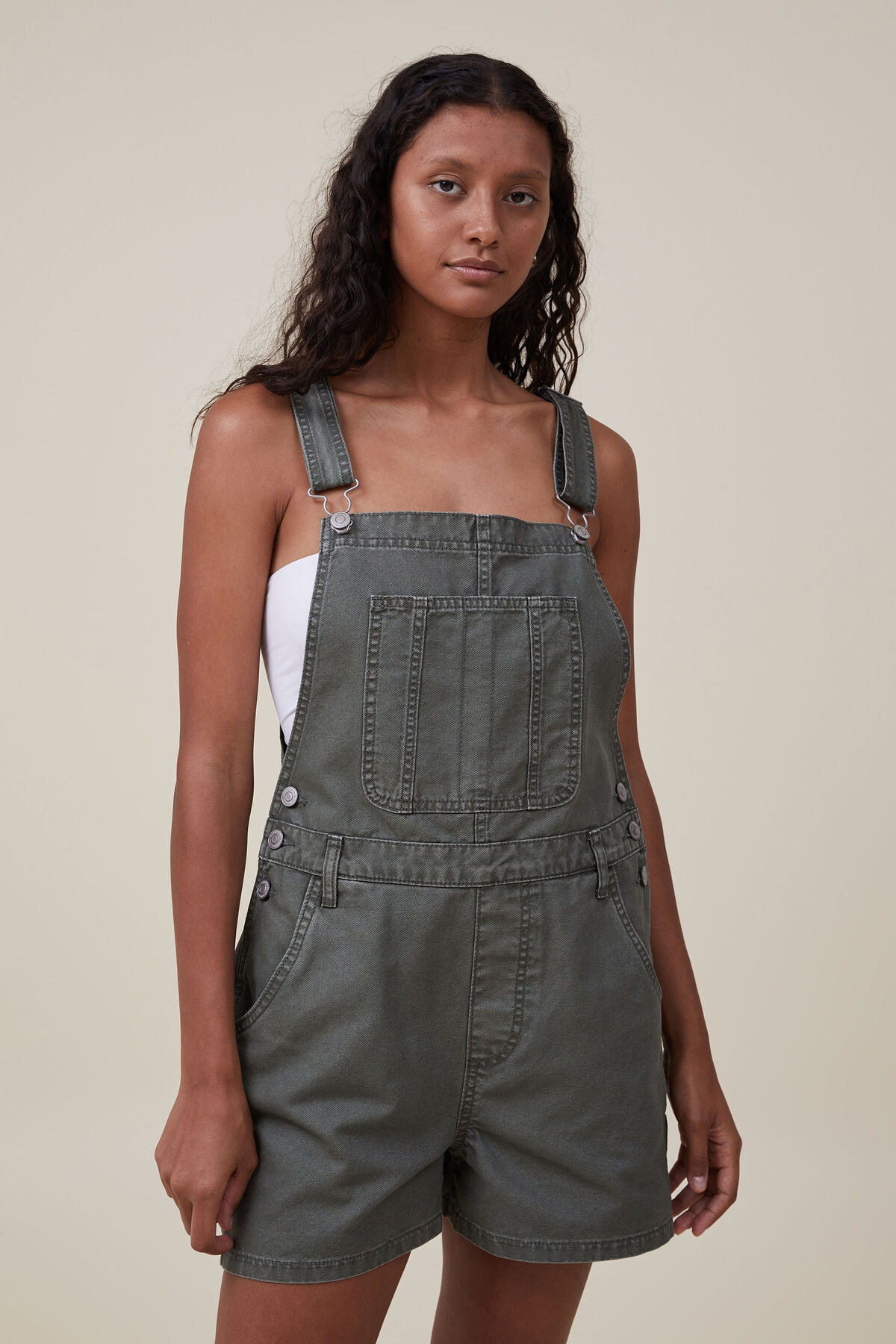 Utility Canvas Short Overall | Cotton On (US)