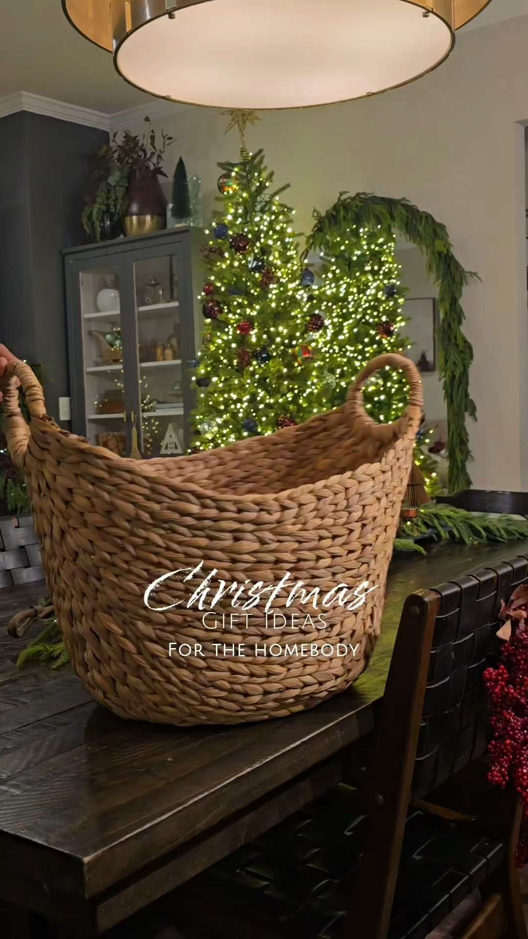 Gift Ideas for the Homebody! I put this basket together last year. But the basket is still available along with some similar items to get you started making your own gift for the Homebody in your life!  

 #LTKGiftGuide #LTKHoliday #LTKHome