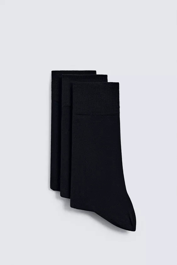 MERZERISIERTE SOCKEN 3ER-PACK | Zara DE