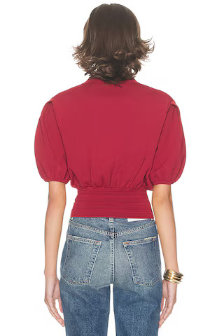 Hildie Polo in Berry | Revolve Clothing (Global)