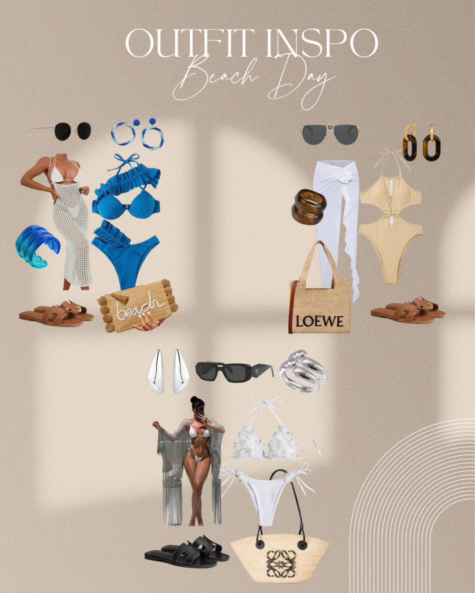 Summer is just around the corner girlies, here’s some inspo for these beach/resort days! 🤍 

as always, dupes added below as well🩵

#LTKSwim #LTKStyleTip #LTKFindsUnder100