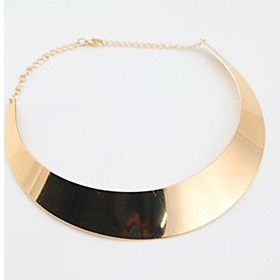 Women Punk Rock Style Silver Gold Decent Necklace | Light in the Box