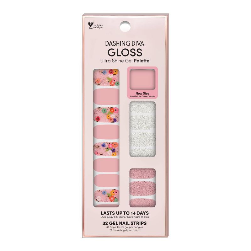 Dashing Diva Gloss Ultra Shine Gel Palette Nail Art - Bug Off - 32pc | Target