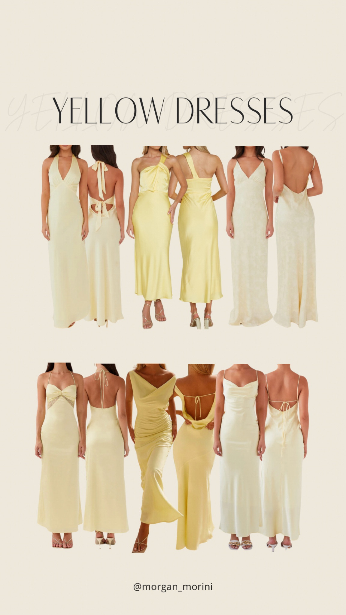Yellow Dresses💛

#LTKWedding #LTKStyleTip #LTKFindsUnder100