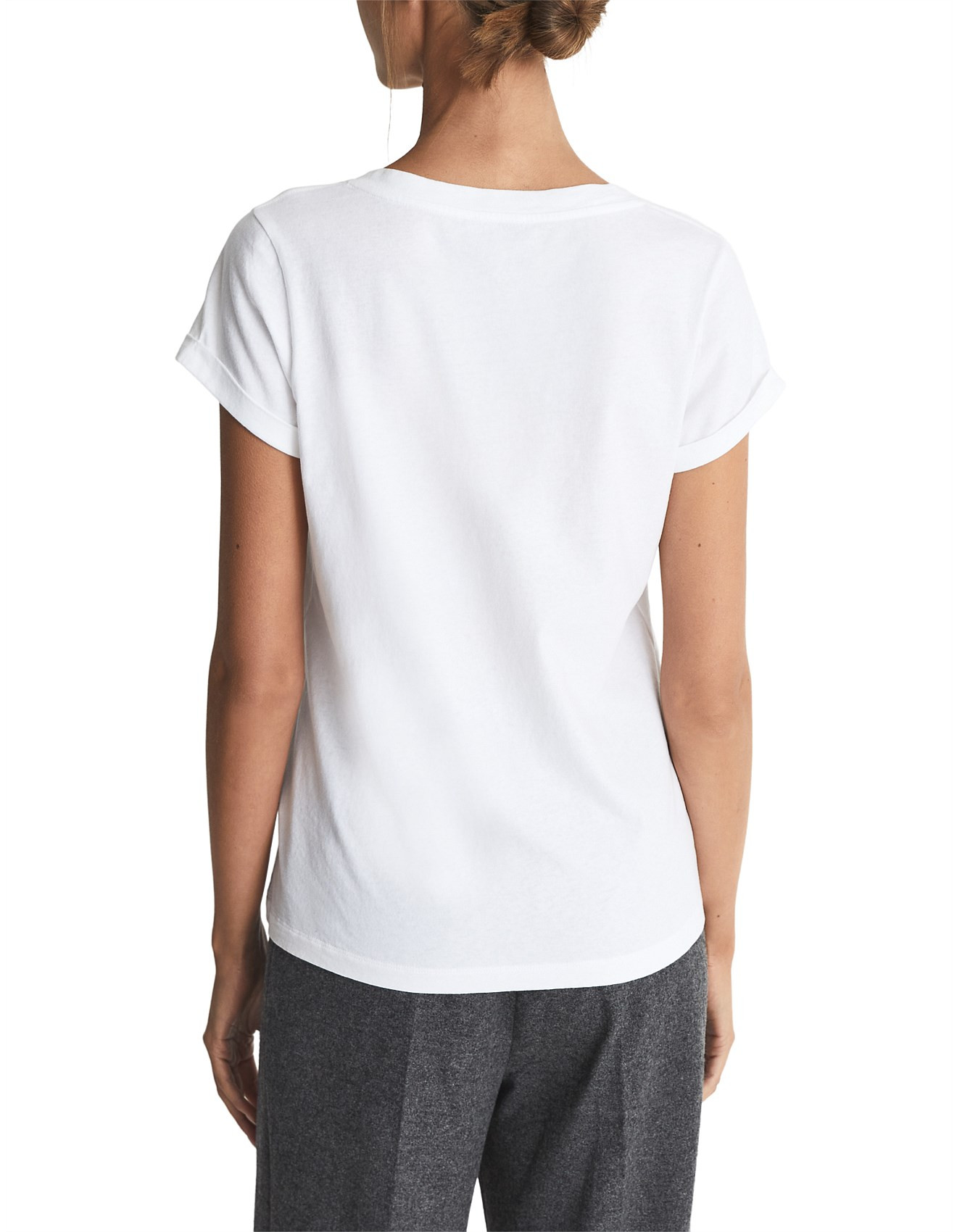 LUANA-COTTON V TEE | David Jones (Australia & New Zealand)