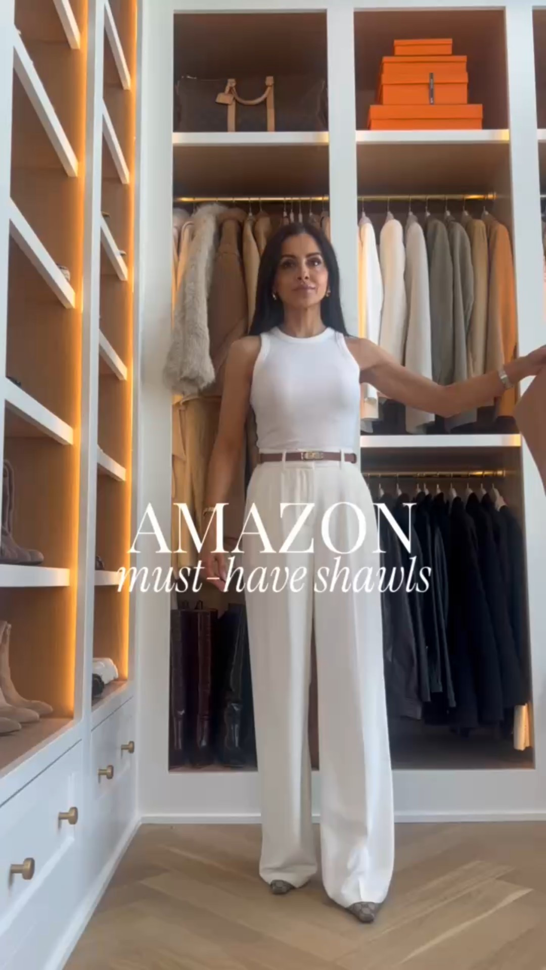 I love pairing these shawls with my neutral outfits. They are an affordable way to add an elevated feel to any look! I’m wearing an XS in all 3 shawls.

Amazon White Trousers - Size XS regular length
Zara Jeans - Wearing a 24, runs TTS

Miamiamine chic style Amazon fashion Amazon must have shawls elevated basics sweaters winter to spring style transition pieces capsule wardrobe 

#LTKgrwm #LTKPetite #LTKOver40