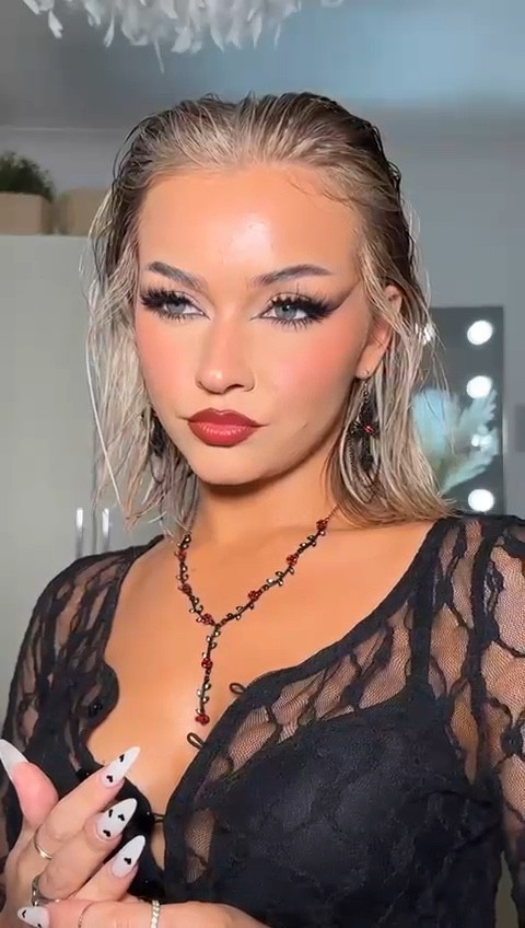 Smokey eye makeup, dark lip, eyeliner, eyebrow pen, primer, foundation, concealer, huda beauty setting powder, lip liner, Kyle Matt palette, made my Mitchell, beauty must haves 

#LTKbeauty #LTKSeasonal #LTKeurope