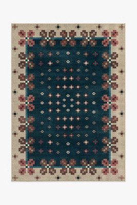 Ruggable Washable Scandi-Floral Clove Rug | Anthropologie (US)