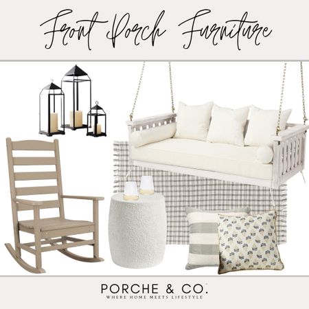 Front porch furniture, outdoor furniture, porch sitting, throw pillows, rocking chairs
#visionboard #moodboard #porcheandco

#LTKSeasonal #LTKstyletip #LTKhome