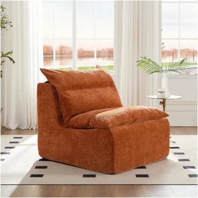 3 Seat Chair Sofa Lounge Chair With Backrest Fully Compressed Sofa Suitable For Living Room, Bedroom, Polyester, | Wayfair North America