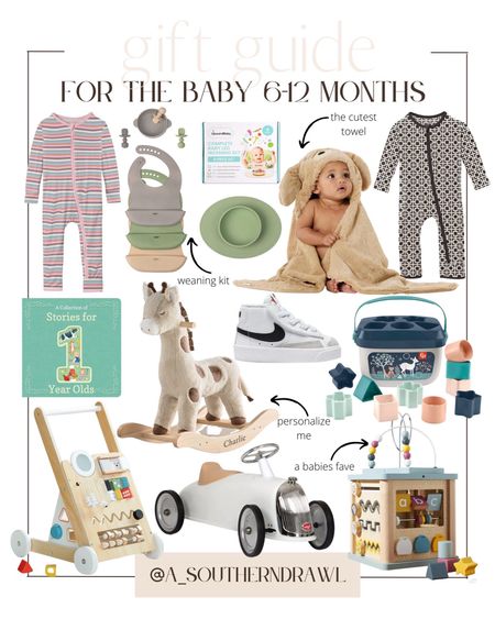Gifts for the baby - baby gifts - 6-12 month old gifts - baby clothes - baby books 

#LTKbaby #LTKHoliday #LTKGiftGuide