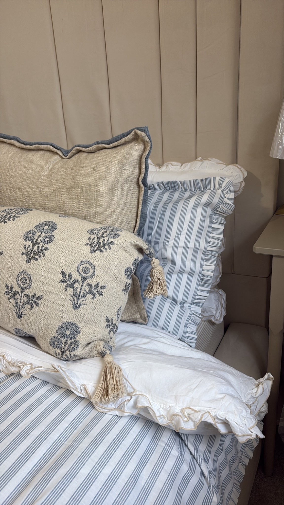 White frill bedding 🪿 🤍

#LTKspring #LTKhome #LTKuk