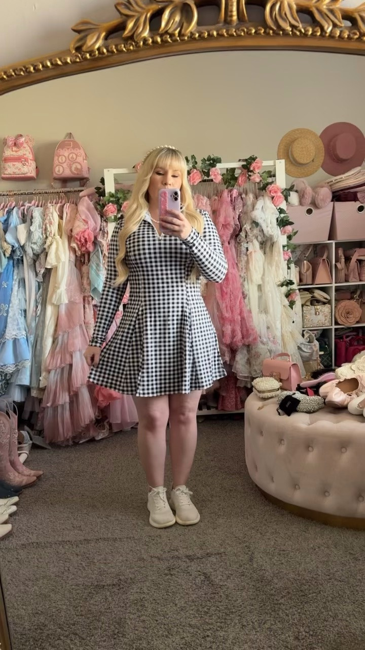 Black gingham activewear dress 💖 Amazon finds

#LTKgrwm #LTKootd #LTKActive