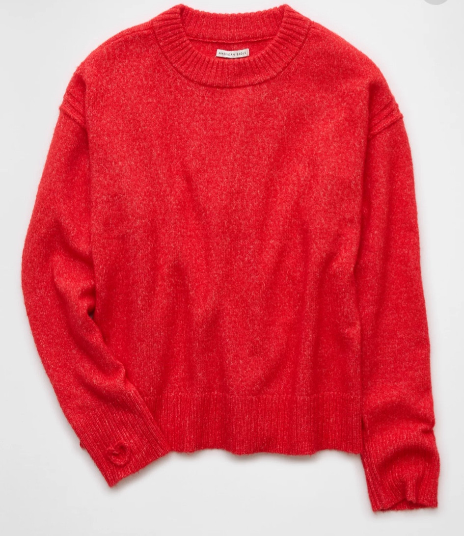 AE Whoa So Soft Valentine's Day Crew Neck Sweater

#LTKHoliday #LTKSeasonal #LTKStyleTip