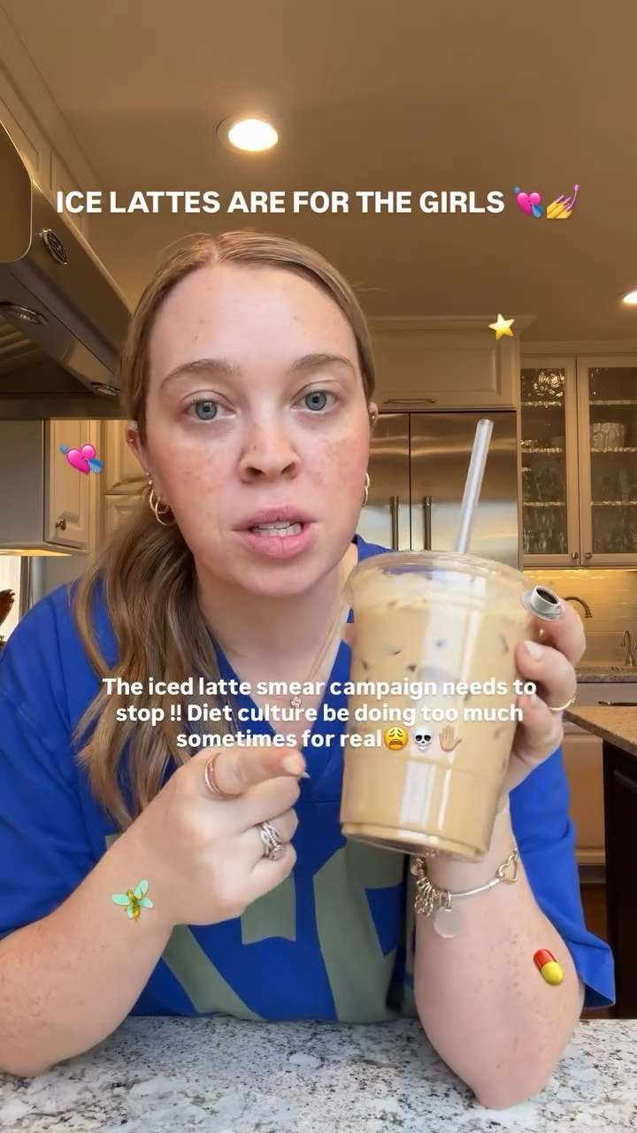 My perfect iced latte recipe! 🧊☕

- Iced nespresso pod (or any espresso of choice) 

- 40 ml chobani creamer

- 100 ml Fairlife Skim Milk

Contains 113 calories, 13.6 carbs, 3.2g of fat, and 6g of protein!  

 #LTKfitnessgoals #LTKfoodie #LTKActive