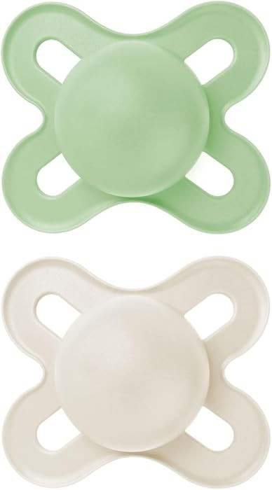 MAM Original Start Baby Pacifiers 0-3 Mths Skin Soft Silicone, 2 Pack | Amazon (US)