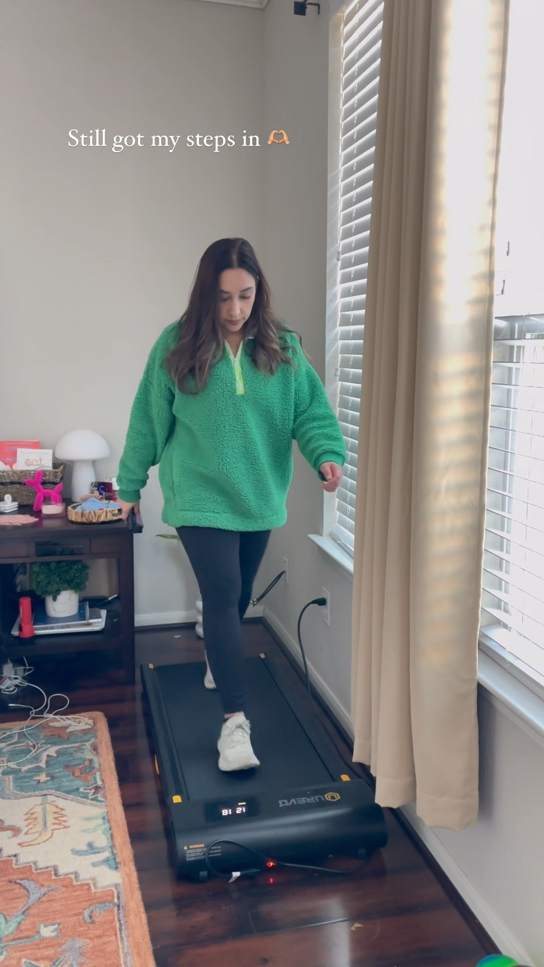 My walking pad!!! Love it!! I have it right by my bedside ! It’s great in all aspects! Goes all the way up to 4 mph / light jog. Perfect for getting active during your busy day! 

#LTKsalealert #LTKfitness #LTKMostLoved