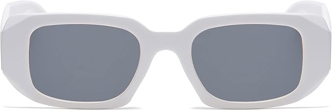 Verfimaci Trendy Rectangle Sunglasses for Women Man Square Sun Glasses | Amazon (US)