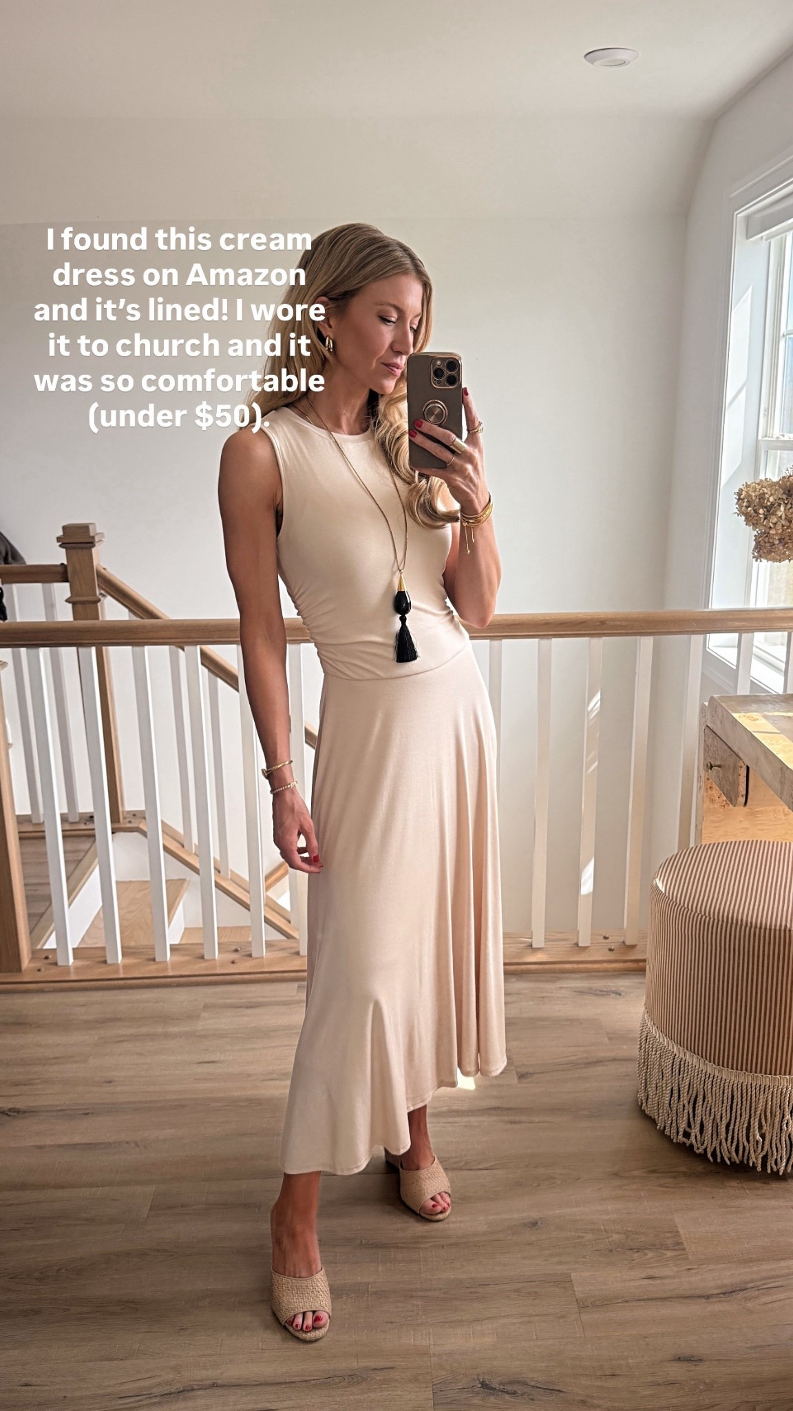 Perfect cream dress for under $50!

#LTKootd #LTKgrwm #LTKSeasonal