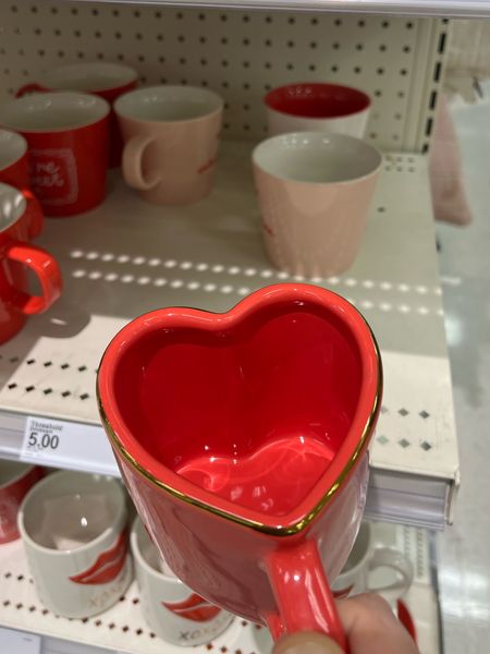 Valentines Day heart shaped coffee mug!    So cute! Target finds 

#LTKsalealert #LTKhome #LTKSeasonal