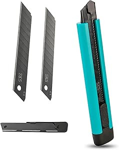 RVOGJP Scalable Box Cutter - Razor Blades Utility Knife for Office, Art, and Family - Compact and... | Amazon (US)