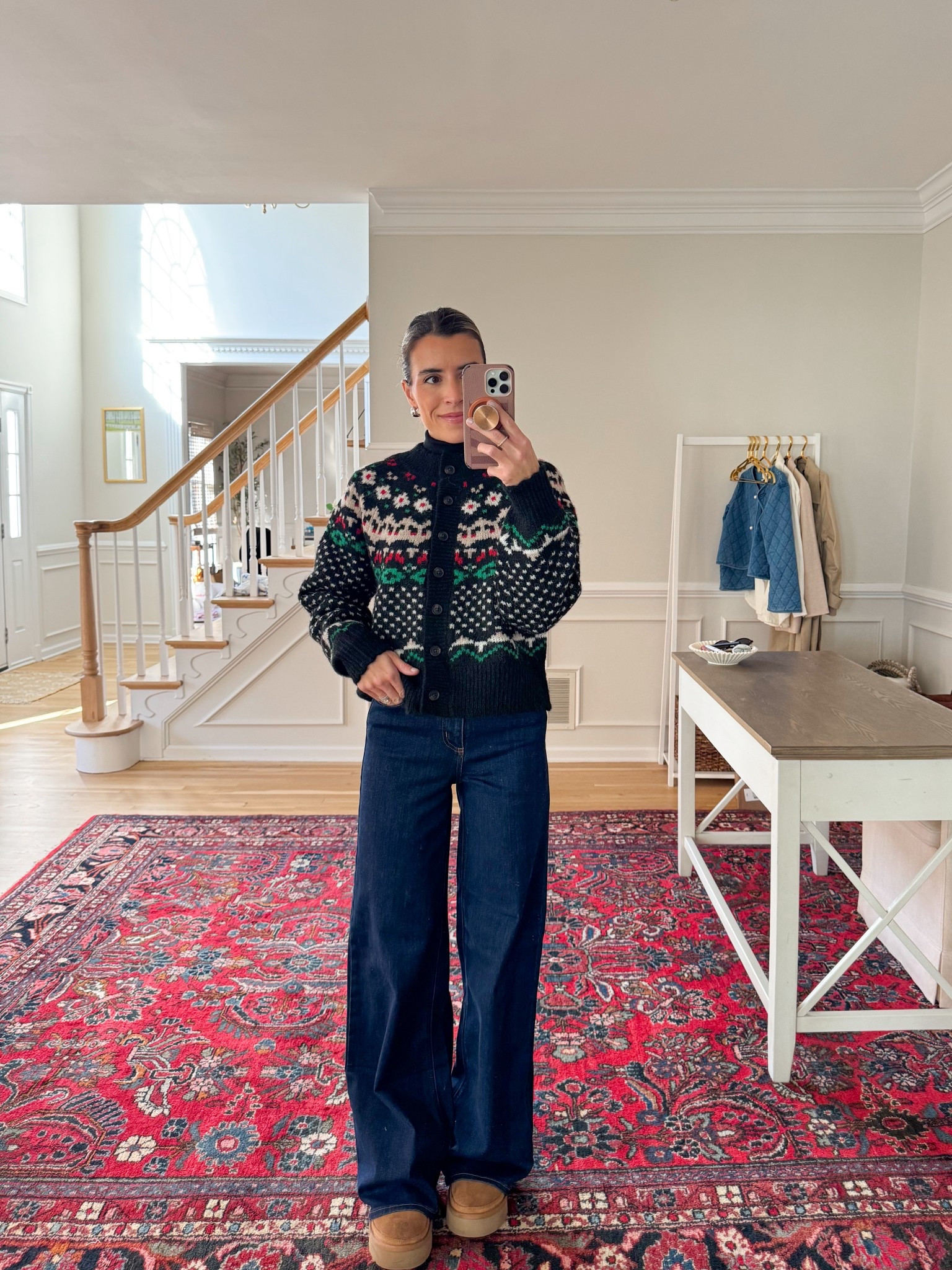 Sweater size small
Jeans size 2 

#LTKFindsUnder100