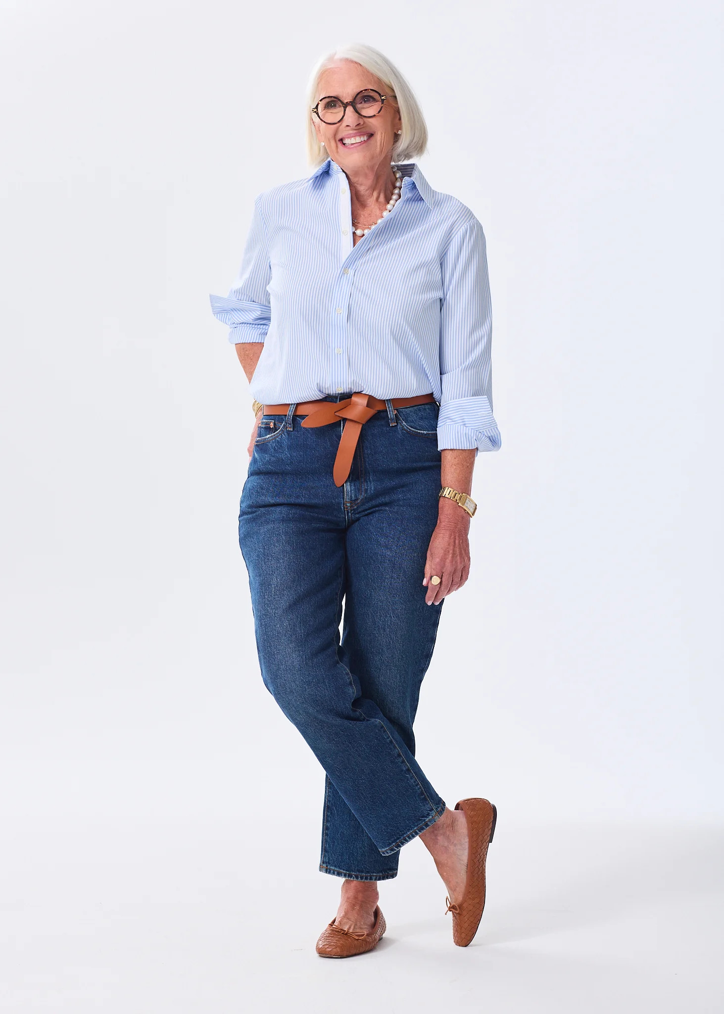 The Classic Button Down - Striped | Alice Walk