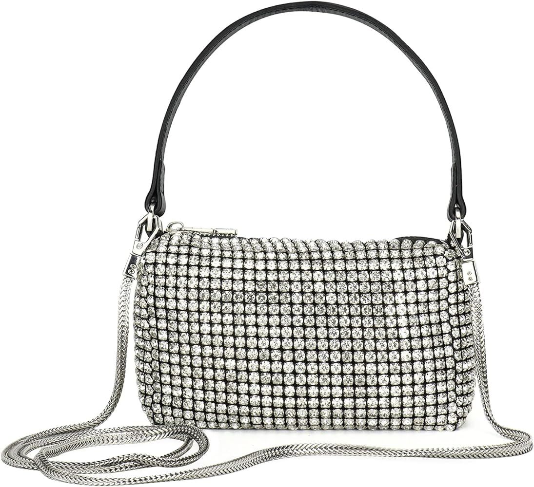 Montana West Glitter Crossbody Bags for Women Bling Purse Mini Handbag Party Bag | Amazon (US)