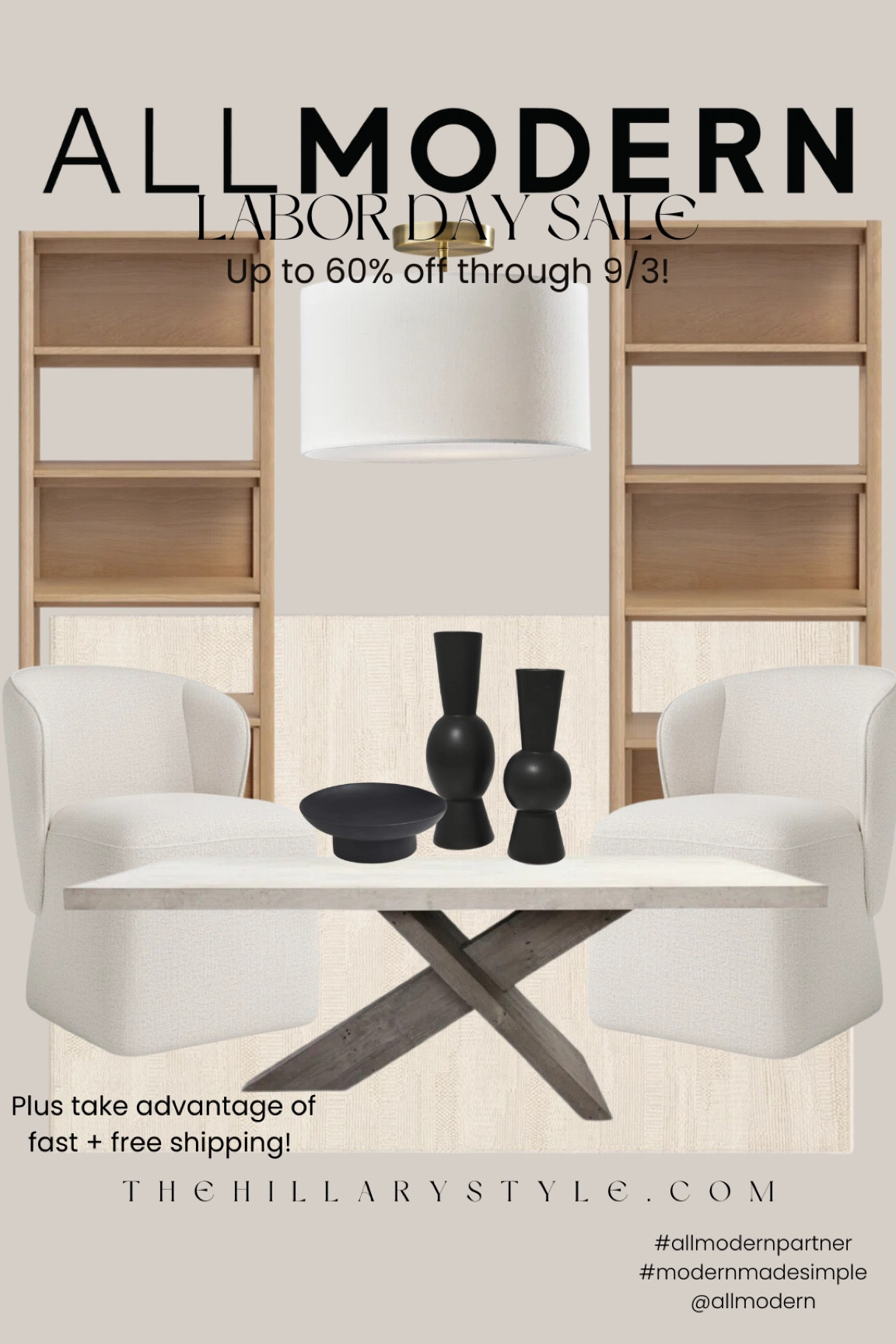 I’m so excited to be partnering with @AllModern to share some amazing sale finds for LABOR DAY! These beautiful pieces are amazing quality and I found so many items at an incredible price, available through 9/3. From staple furniture pieces, to decor accents, to bedding, AllModern’s LABOR DAY sale will have just what you need to give your home a refresh for the changing seasons! #allmodernpartner #modernmadesimple

@Shop.LTK #liketkit #homedecor #labordaysale #modernhome