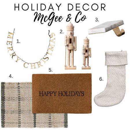 Holiday Decor from McGee & Co! 

#LTKhome #LTKSeasonal