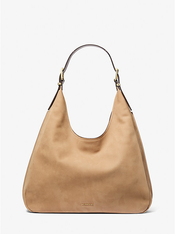 Nolita Large Nubuck Hobo Shoulder Bag | Michael Kors US