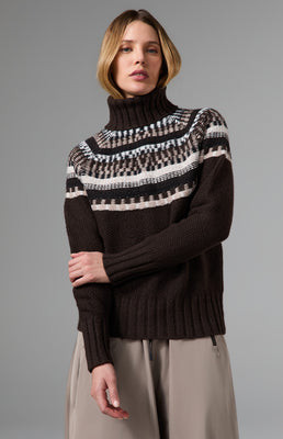 Marla Turtleneck Sweater | Coffee Coffee / S | Alp N Rock