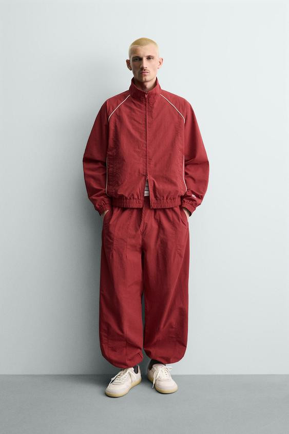 CONTRAST STRIPES TECHNICAL JOGGER PANTS | Zara US