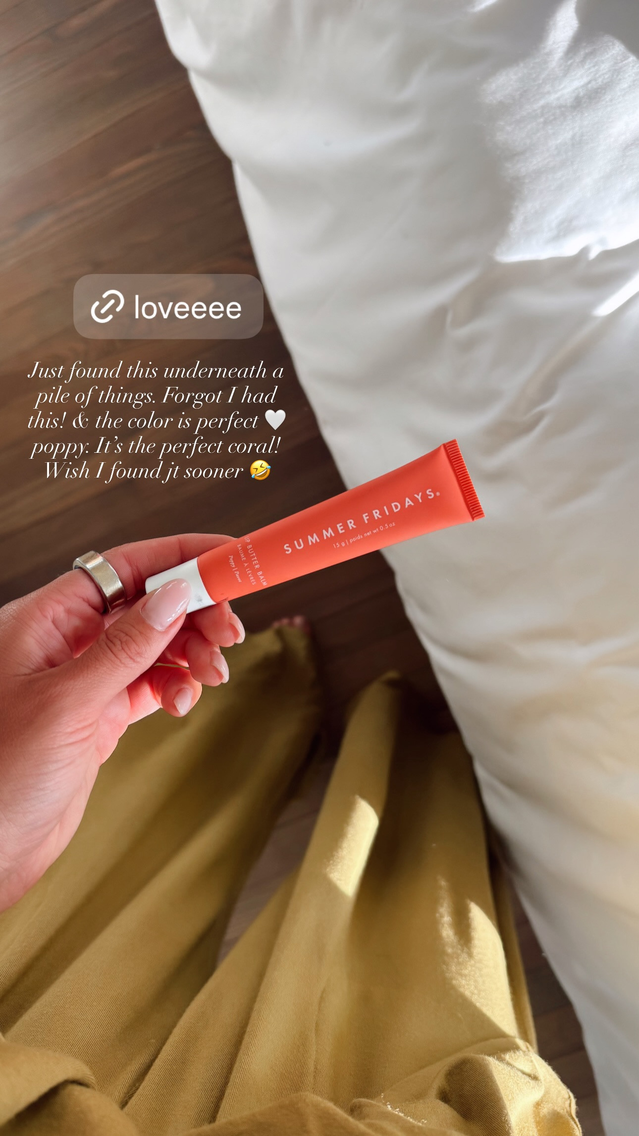 I just found this lip balm and the color is perfect! Wish I found it sooner. 

 #LTKBeauty
