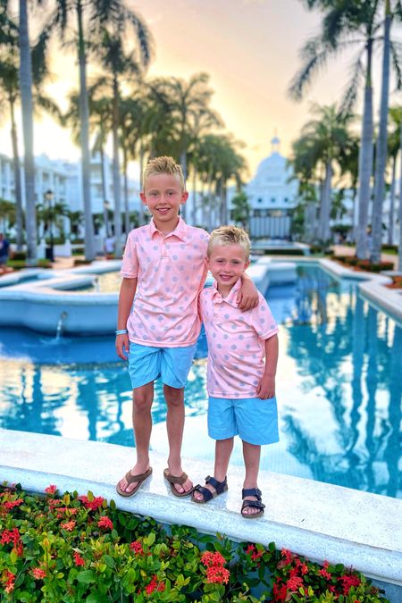 These golf polos were perfect for travel!!! Nice and cool dri-fit material and didn’t wrinkle in the suitcase!!!

#LTKfamily #LTKkids #LTKtravel