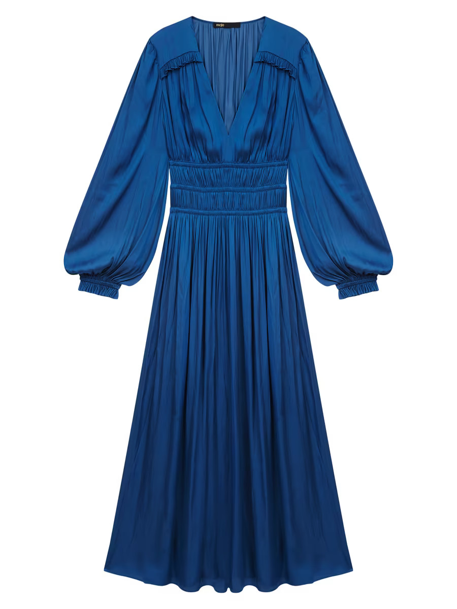 Riannette Satin Maxi Dress | Saks Fifth Avenue