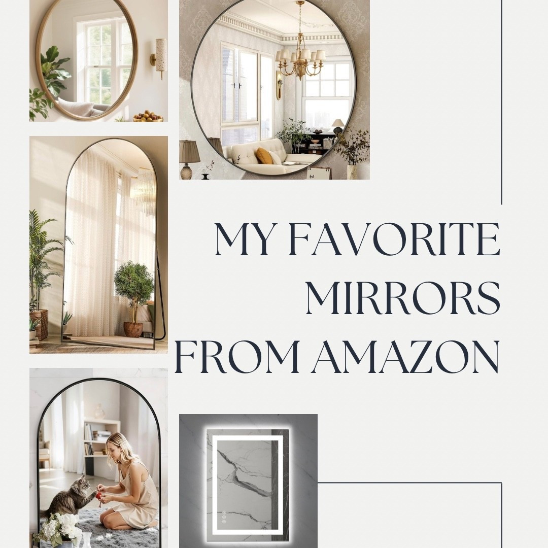 Amazon really said ✨mirror, mirror on the wall ✨… and gave us ALL the trendy ones 😍 these pieces are instant statement makers for your space 🏡 #AmazonFinds #HomeDecor #MirrorGoals

#LTKFindsUnder100 #LTKStyleTip #LTKHome