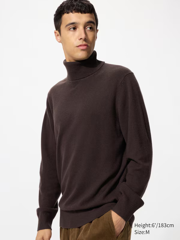 100% Cashmere Turtleneck Jumper | UNIQLO (UK)