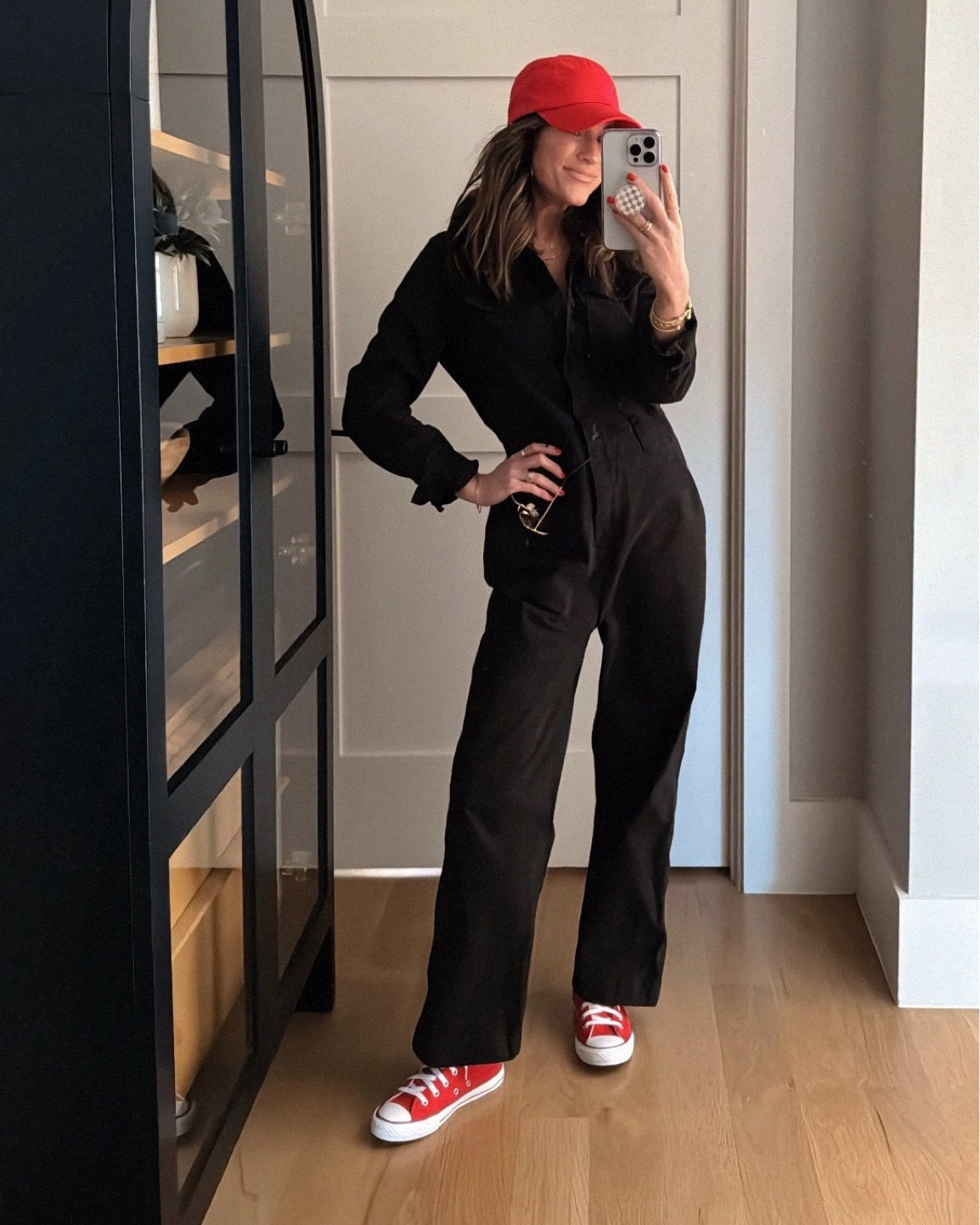 An all black jumpsuit, but make it Valentine’s Day attire.😅 // Wearing xs. 

#LTKshoecrush #LTKfindsunder50 #LTKstyletip