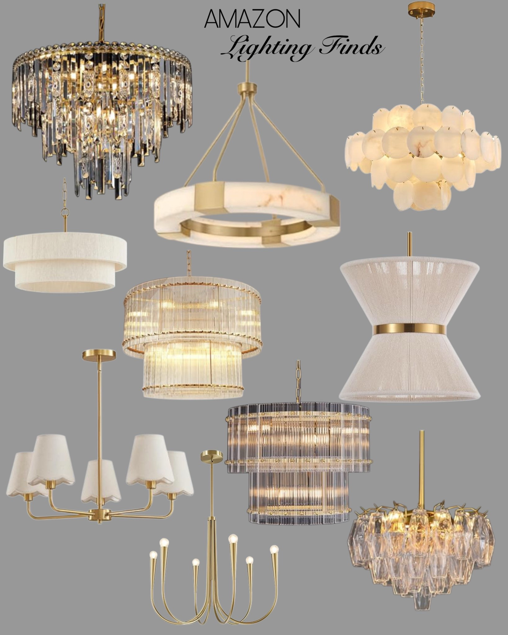 Elegant lighting finds from Amazon 

#LTKmomlife #LTKMothersDay #LTKHome