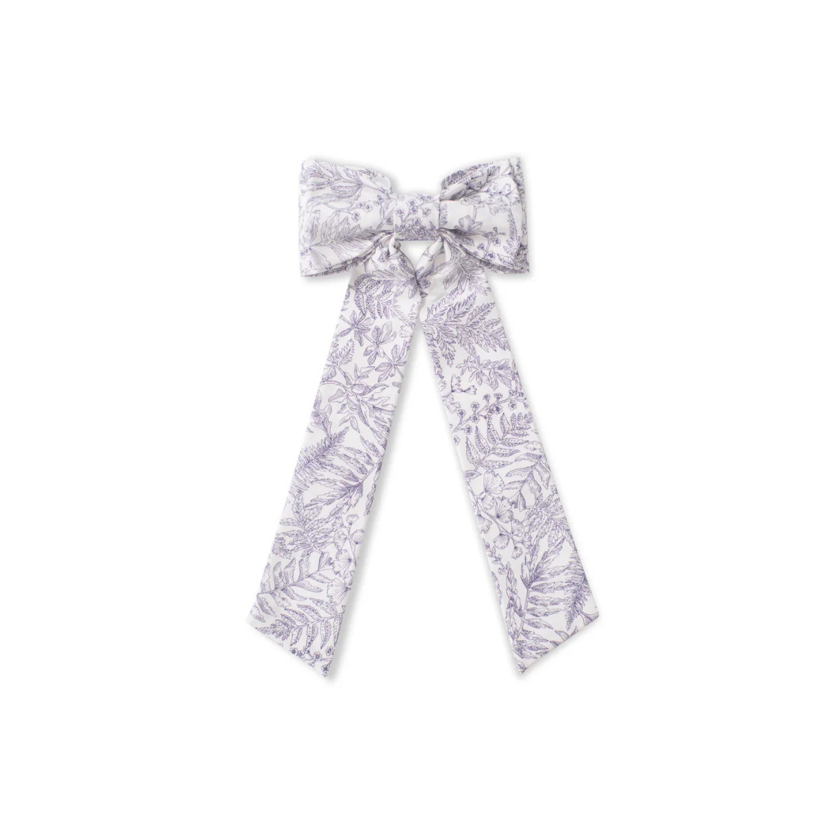Elle Bow - Navy Bloom | Bows & Blue