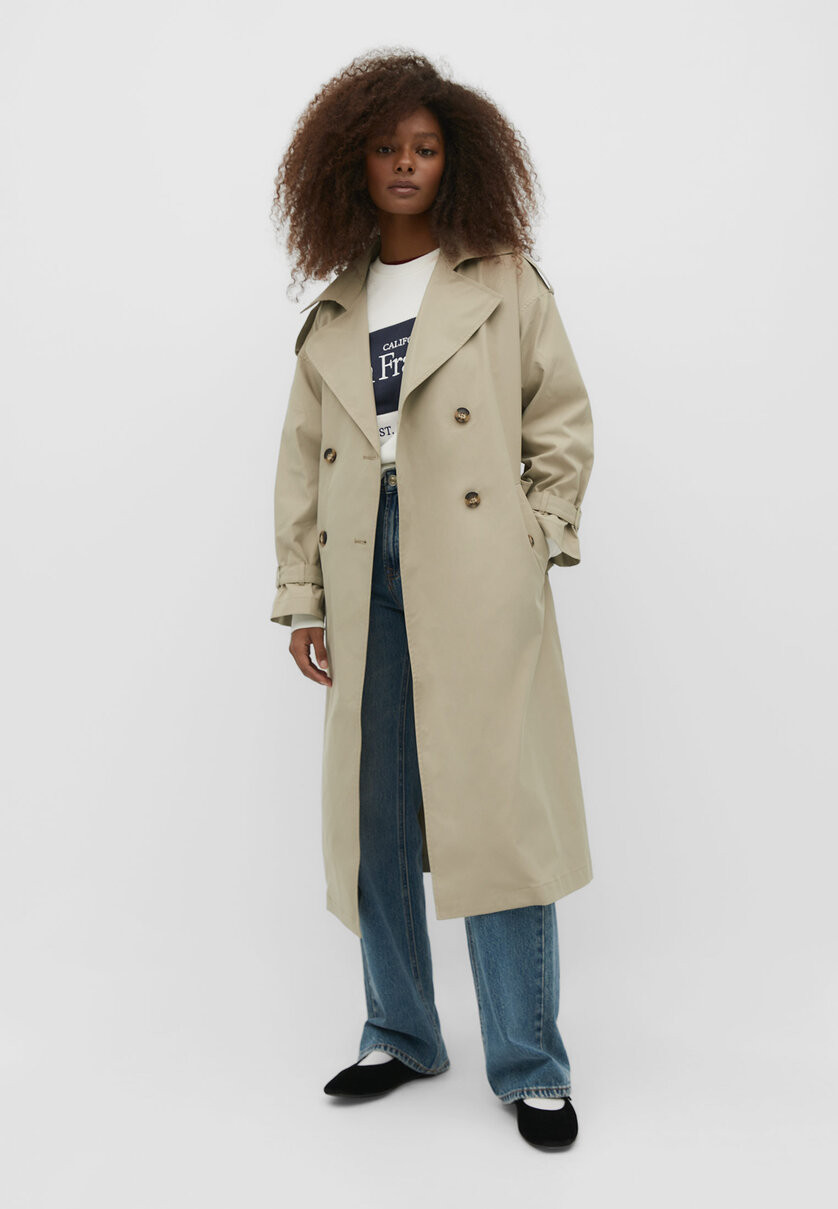 Trench oversize | Stradivarius (FR)