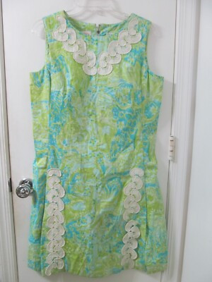 VINTAGE Lilly Pulitzer Zodiac Signs  Dress THE LILLY Lace trimmed Lord & Taylor  | eBay | eBay US