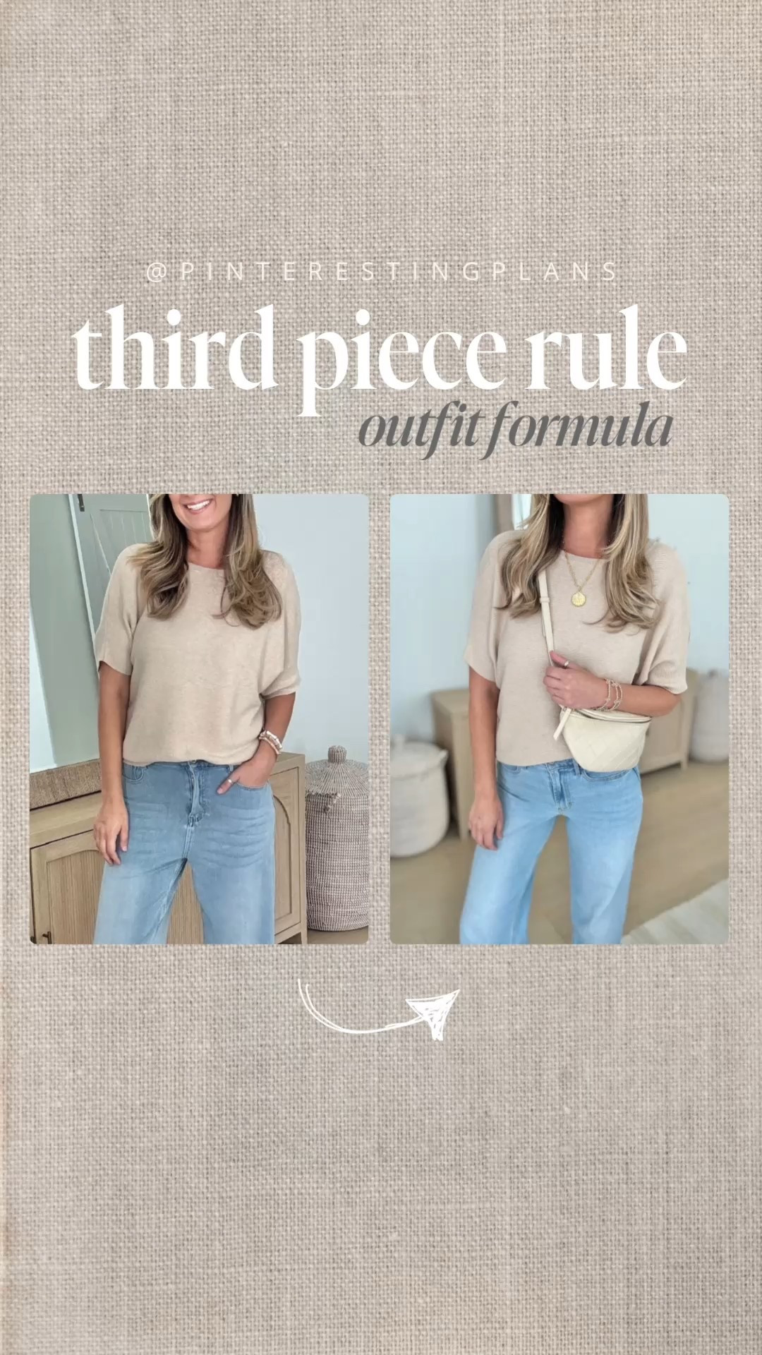 Easy, everyday summer outfit featuring this sling bag as a third piece. 

More details on the blog 👉🏻 www.pinterestingplans.com/the-third-piece-rule

#LTKStyleTip #LTKOver40 #LTKItBag