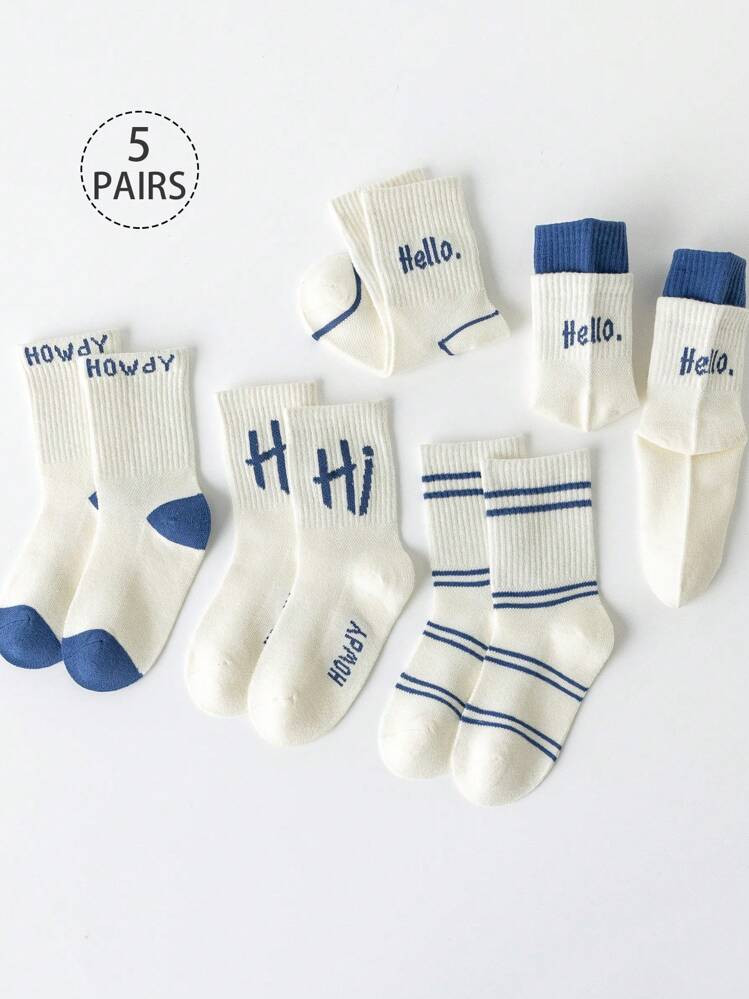 Little Boys Crew Socks | SHEIN