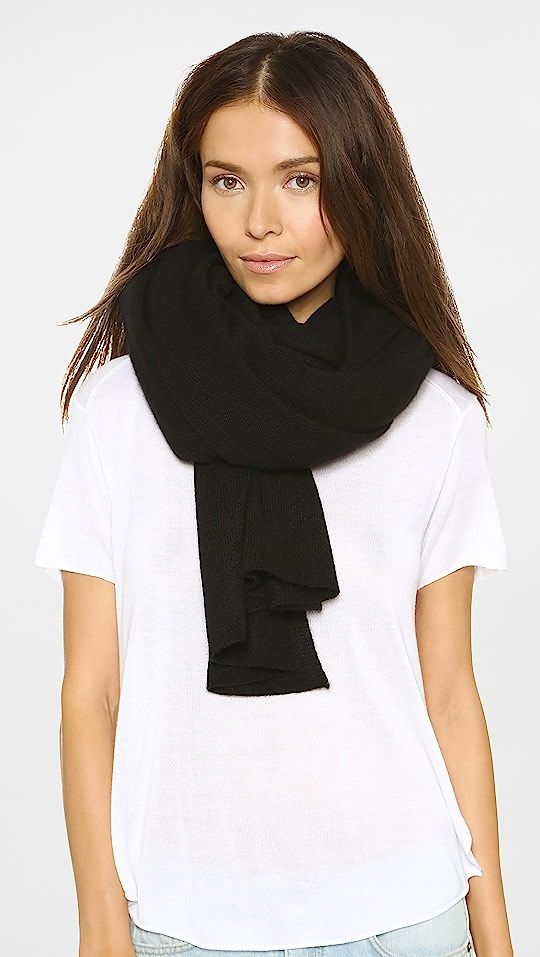 White + Warren Cashmere Travel Wrap Scarf | SHOPBOP | Shopbop