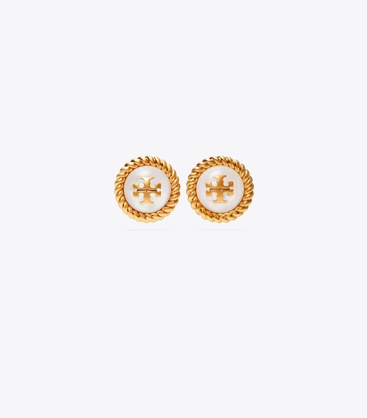 Kira Glass Stud Earring | Tory Burch (US)